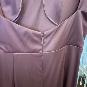 Desert Rose Azazie Bridesmaid’s Dress